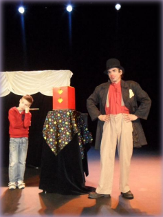 Chocolat le clown dans Le Pestacle, spectacle pour enfants à La Playce Quimper le 16 septembre
